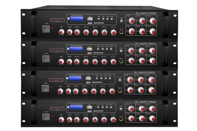 PA26 Series 6 Zones USB/BT/SD/FM Mixer Amplifier