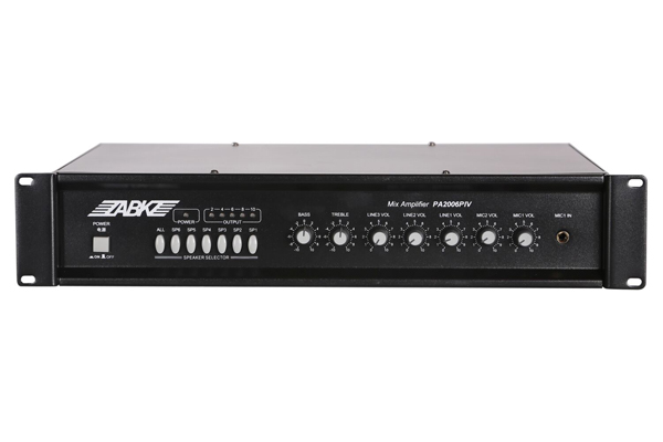 PA2006IV 6 Zones Mixing Amplifier（60W)
