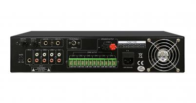 PA2625U 6 Zones Paging and Music Mixer Amplifier with BT/MP3/FM