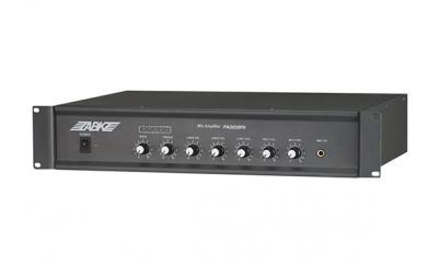 PA2012PIV 120W 6 Zones Mixer Amplifier with 2 Mic & 3 AUX