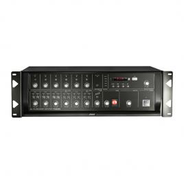 PA2825 250W  6 Zones Integrated Mixer Amplifier with Remote Paging